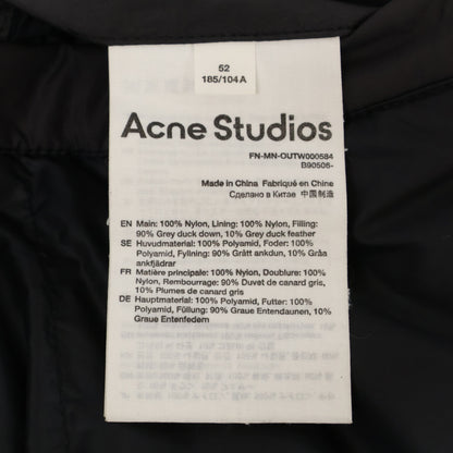 ACNE STUDIOS アクネ ストゥディオズ 【美品】FN-MN-OUTW001106 フルジップ フーディダウン ジャケット 52