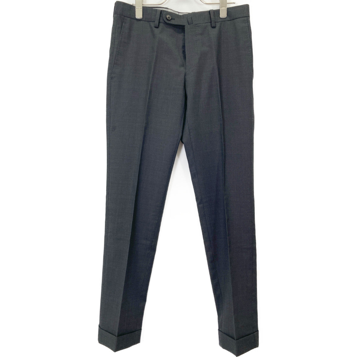 UNIVERSAL LANGUAGE ユニバーサルランゲージ HHU019 ｸﾞﾚｰ ｽﾘｰﾋﾟｰｽｼﾞｬｹｯﾄ スーツ セットアップ 46－8DROP