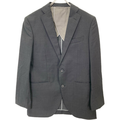 UNIVERSAL LANGUAGE ユニバーサルランゲージ HHU019 ｸﾞﾚｰ ｽﾘｰﾋﾟｰｽｼﾞｬｹｯﾄ スーツ セットアップ 46－8DROP