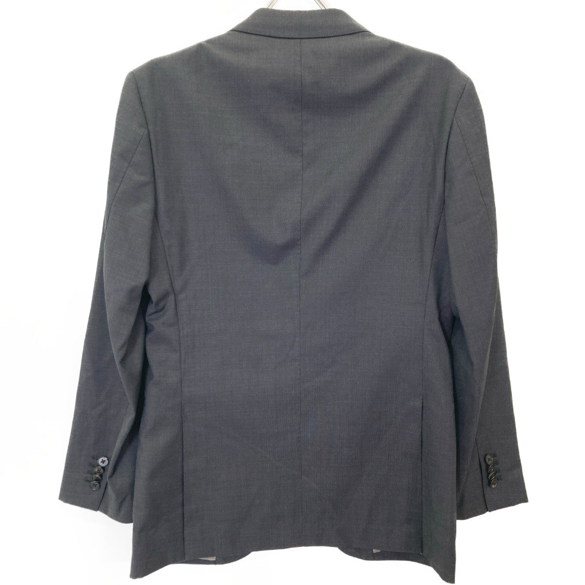 UNIVERSAL LANGUAGE ユニバーサルランゲージ HHU019 ｸﾞﾚｰ ｽﾘｰﾋﾟｰｽｼﾞｬｹｯﾄ スーツ セットアップ 46－8DROP