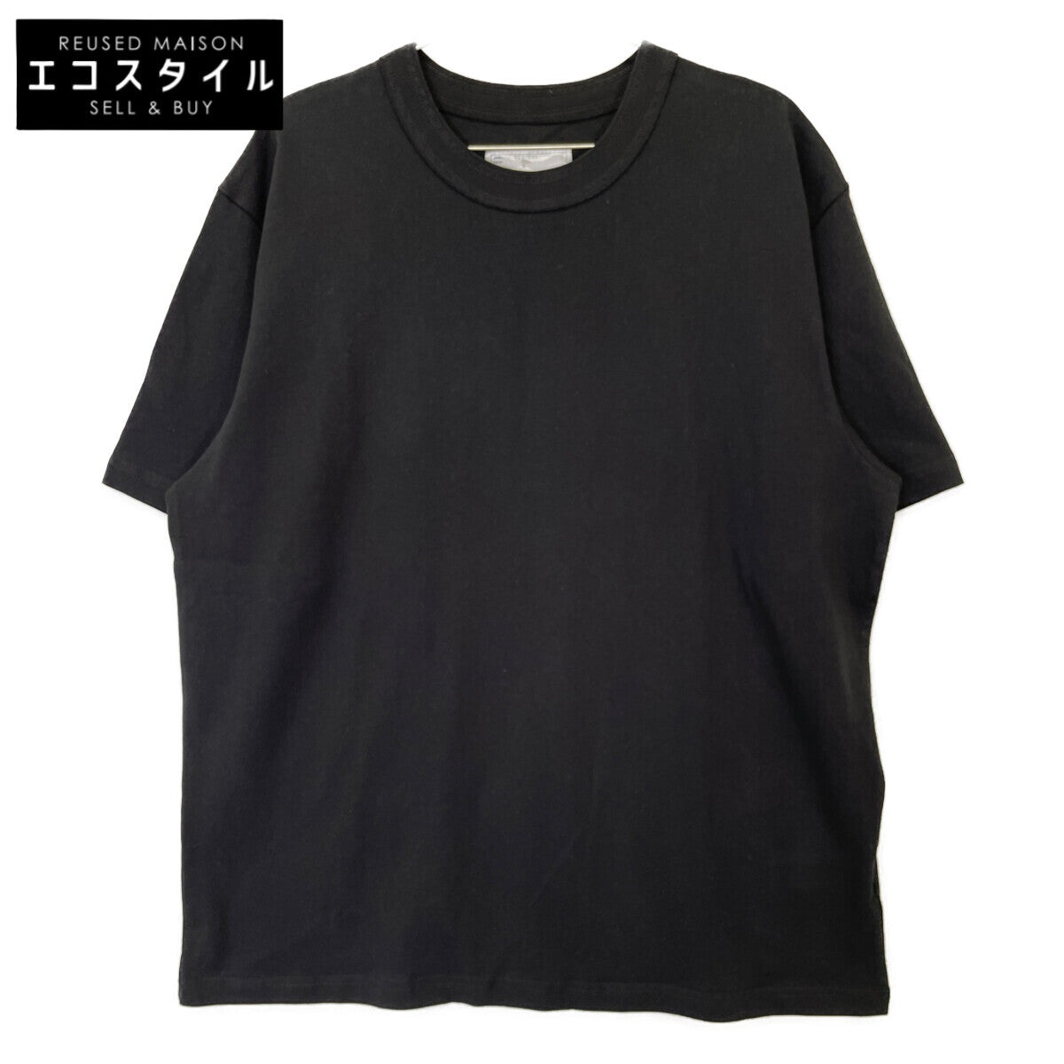 sacai サカイ ﾌﾞﾗｯｸ SCU-301 Tｼｬﾂ トップス OO1