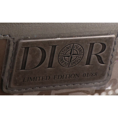 DIOR ディオール x STONE ISLAND 新品同様 コンパスモチーフ ラウンド クロスボディバッグ ショルダーバッグ
