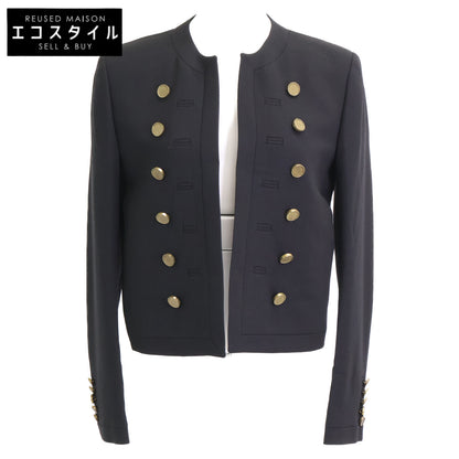 SAINT LAURENT PARIS サンローランパリ 【美品/国内正規】321520 エディ期 金ボタン ナポレオン ジャケット 38