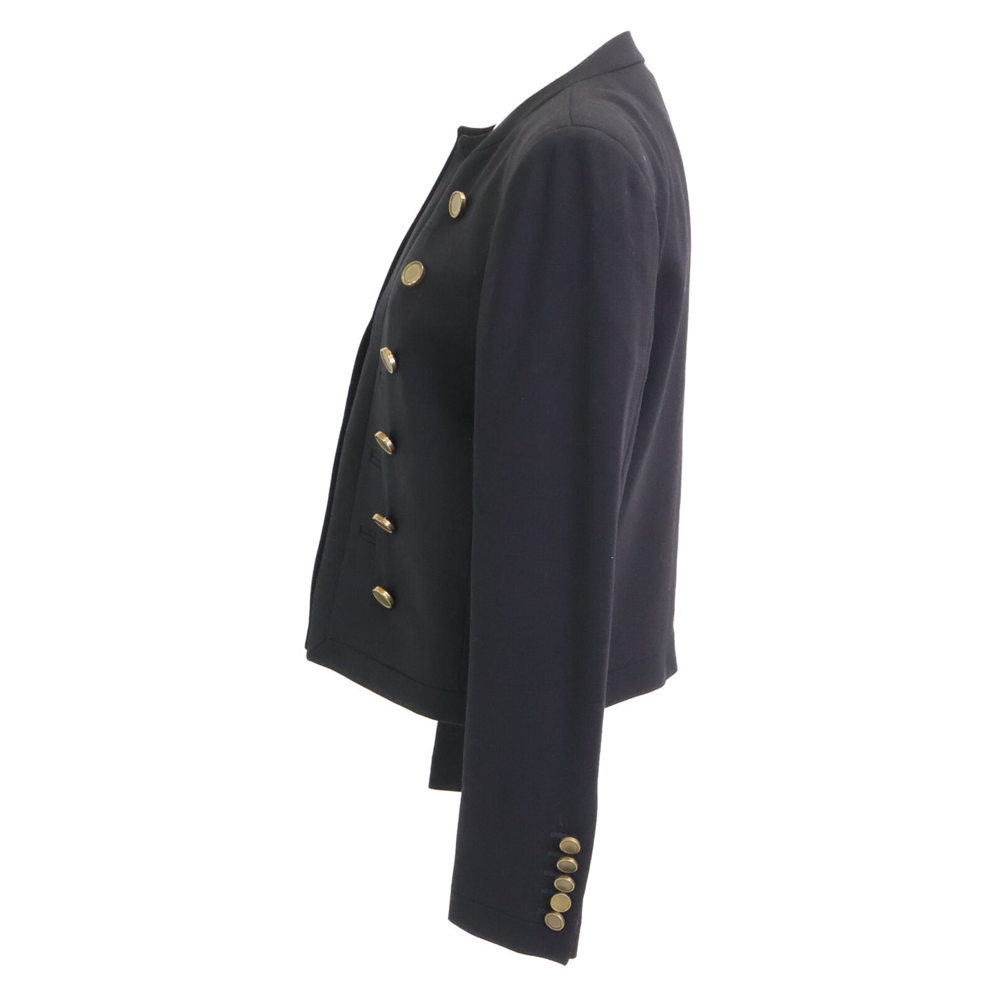 SAINT LAURENT PARIS サンローランパリ 【美品/国内正規】321520 エディ期 金ボタン ナポレオン ジャケット 38