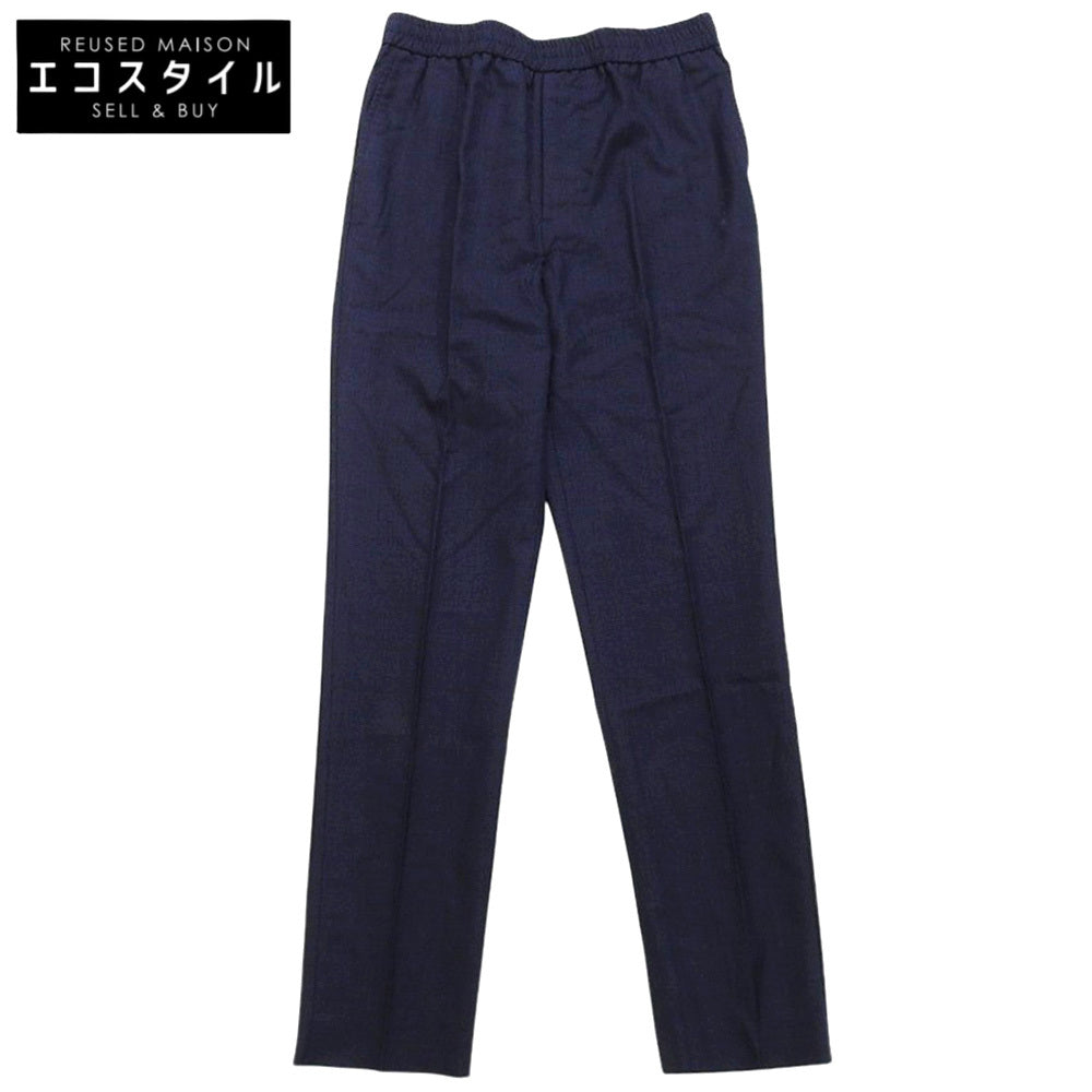 AMI PARIS アミパリス スラックス イージーパンツ ボトムス レディース ネイビー 36 E17T25.202 ボトムス 36