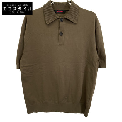 CABaN キャバン 59023102002 コットン ポロニットプルオーバー ポロシャツ M