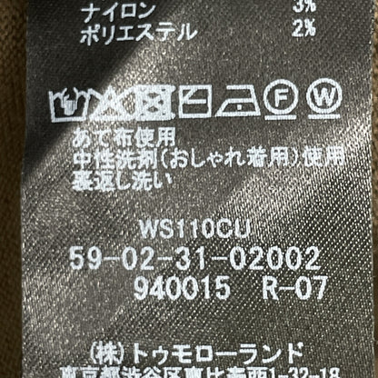 CABaN キャバン 59023102002 コットン ポロニットプルオーバー ポロシャツ M