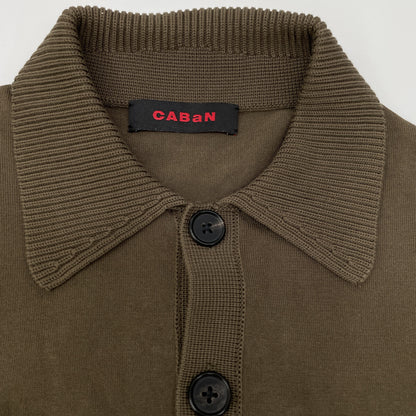 CABaN キャバン 59023102002 コットン ポロニットプルオーバー ポロシャツ M