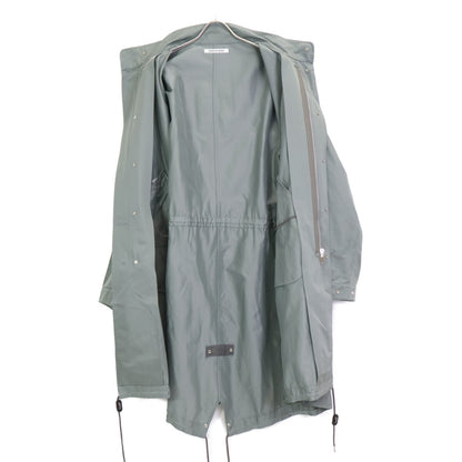 SEVEN BY SEVEN セブン バイ セブン ｸﾞﾚｰ 800-5110012 ﾅｲﾛﾝｼﾙｸ ﾌｨｯｼｭﾃｰﾙｺｰﾄ/M-65 コート M