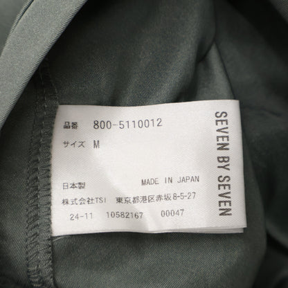 SEVEN BY SEVEN セブン バイ セブン ｸﾞﾚｰ 800-5110012 ﾅｲﾛﾝｼﾙｸ ﾌｨｯｼｭﾃｰﾙｺｰﾄ/M-65 コート M