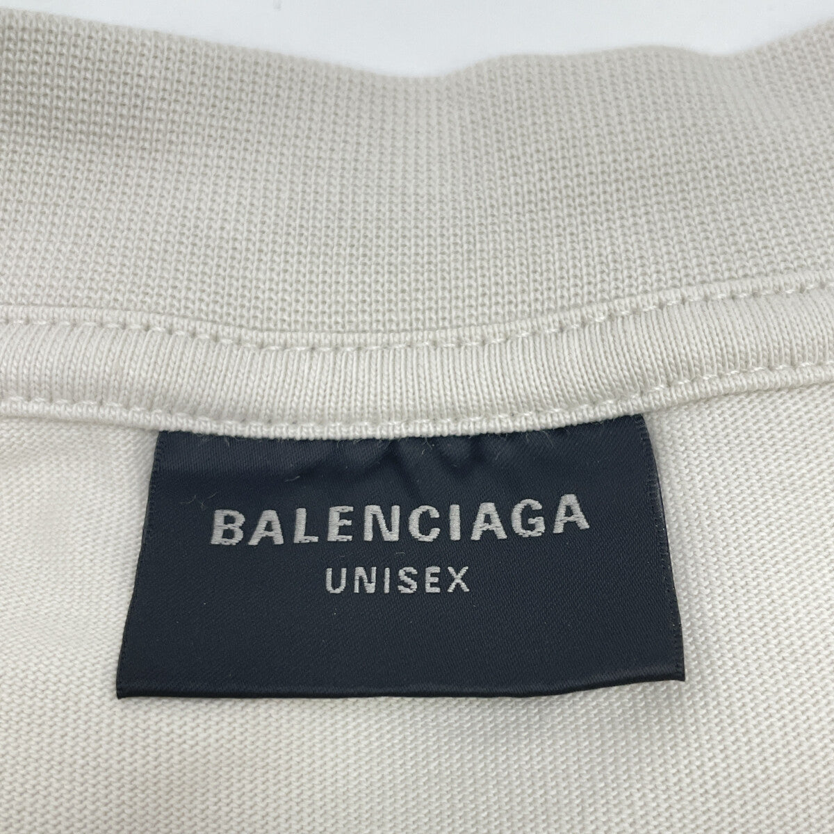 BALENCIAGA バレンシアガ 764235 ｱｲﾎﾞﾘｰ ｳﾞｨﾝﾃｰｼﾞ加工 24SS SURFER MEDIUM FIT TEE トップス L