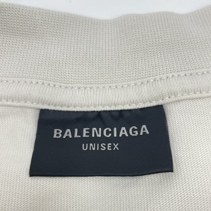 BALENCIAGA バレンシアガ 764235 ｱｲﾎﾞﾘｰ ｳﾞｨﾝﾃｰｼﾞ加工 24SS SURFER MEDIUM FIT TEE トップス L