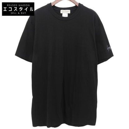Yohji Yamamoto ヨウジヤマモト 美品 Tシャツ トップス レディース ブラック 2 FS-T51-051C トップス 2