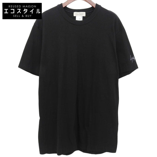 Yohji Yamamoto ヨウジヤマモト 美品 Tシャツ トップス レディース ブラック 2 FS-T51-051C トップス 2