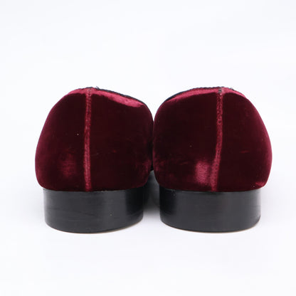 Church's チャーチ ベルベット ソブリン クラウン刺繍 オペラシューズ シューズ 6