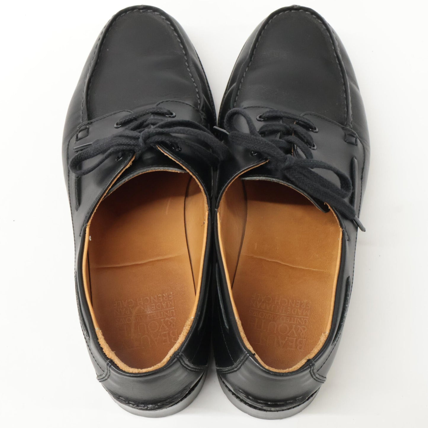 B&Y U-ARROWS ビューティーアンドユース ユナイテッドアローズ 1431-699-8034 SCフレンチ ボートデッキモデル シューズ 25.5cm