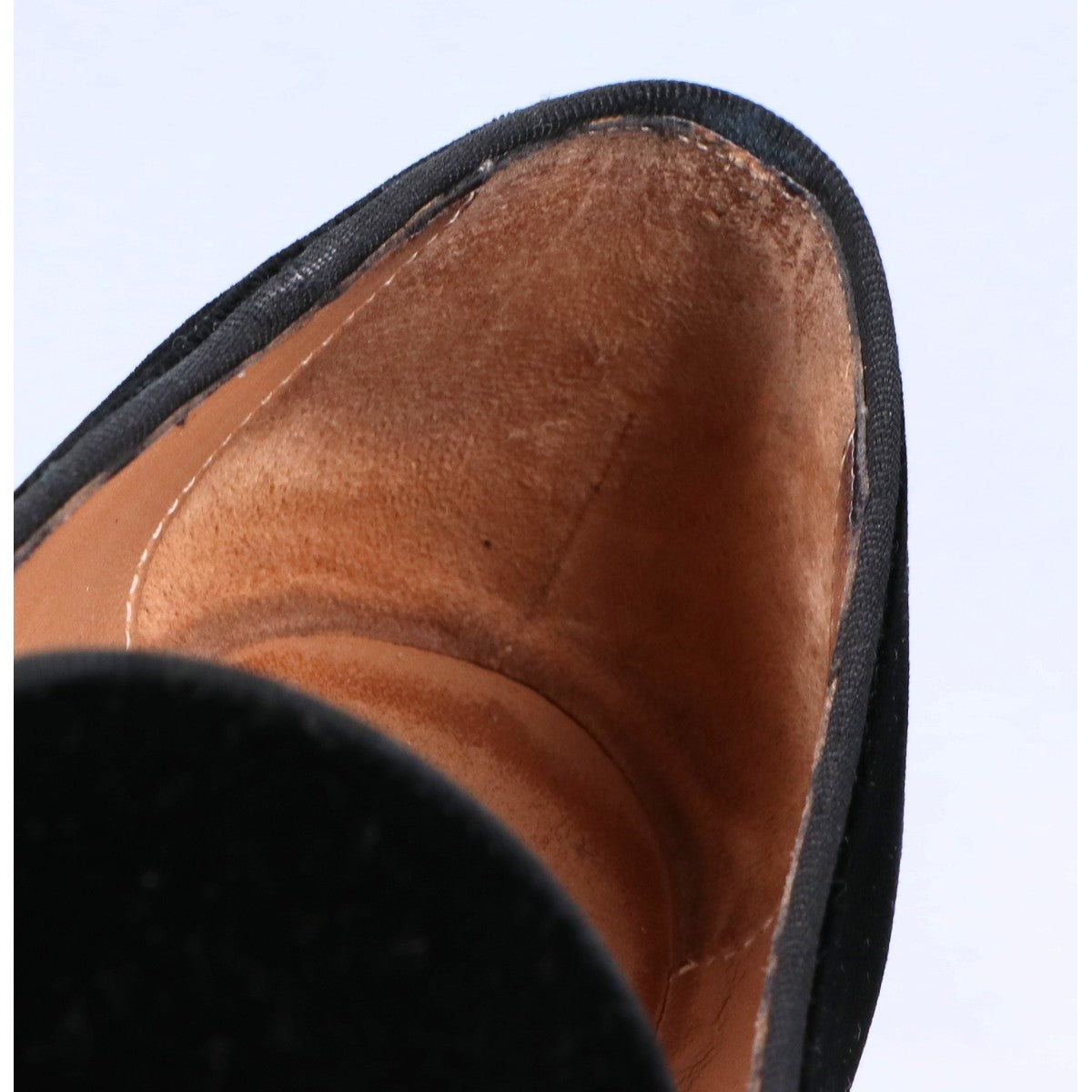 Salvatore Ferragamo サルヴァトーレフェラガモ ヴァラ リボン ベロア フラット シューズ 6M