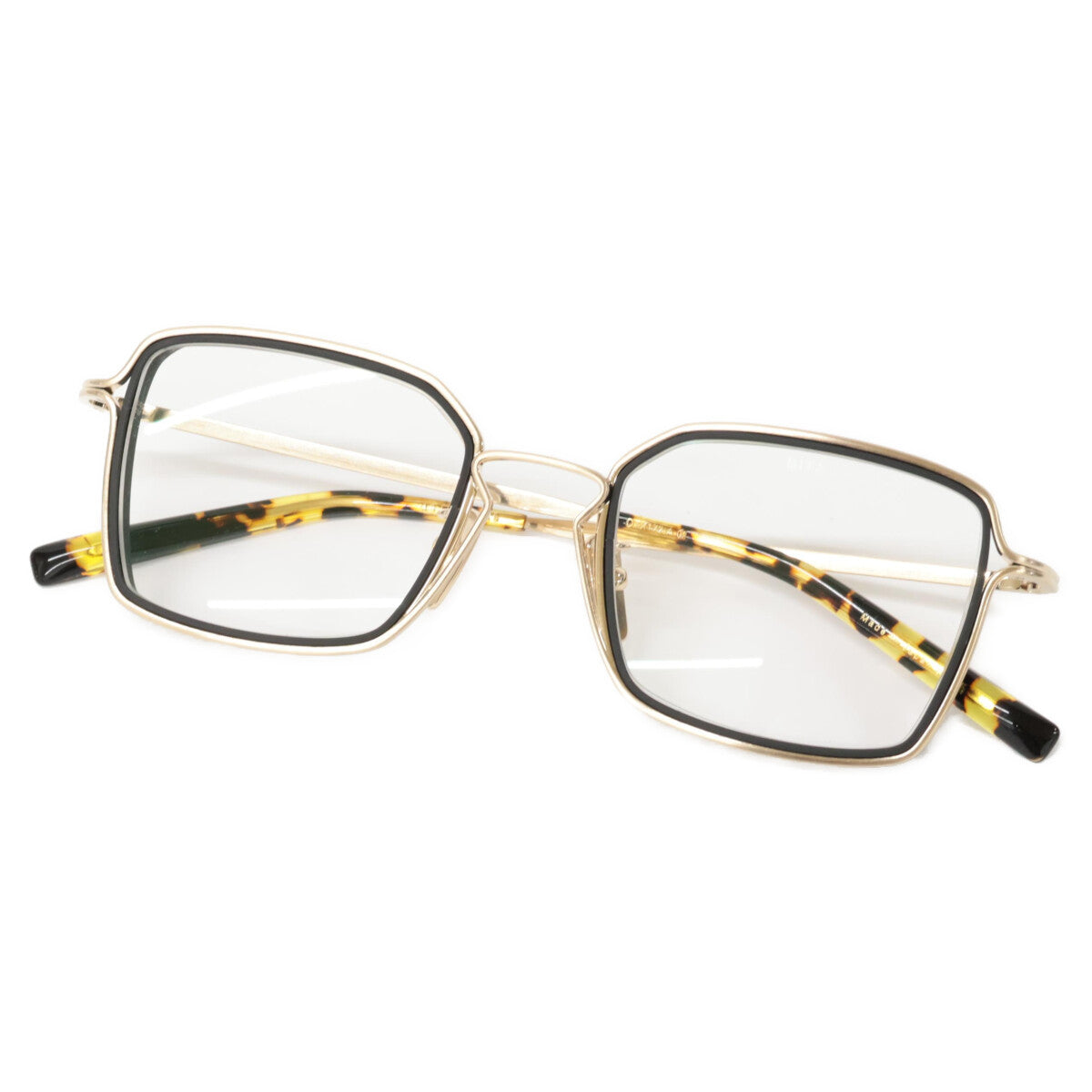 DITA ディータ 【美品】DTX172-A-01 HALIOD-FOUR スクエアシェイプ メガネフレーム 眼鏡 49□20-145