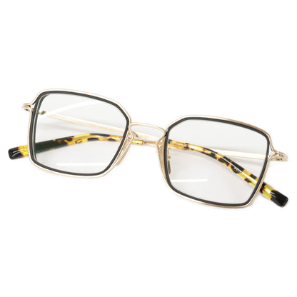 DITA ディータ 【美品】DTX172-A-01 HALIOD-FOUR スクエアシェイプ メガネフレーム 眼鏡 49□20-145