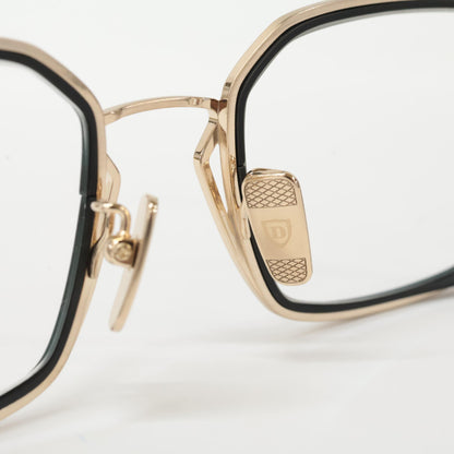 DITA ディータ 【美品】DTX172-A-01 HALIOD-FOUR スクエアシェイプ メガネフレーム 眼鏡 49□20-145