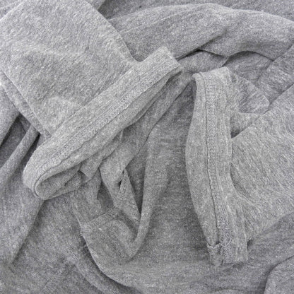 Chrome Hearts クロムハーツ ヘンリーネック 5分袖 Tシャツ トップス メンズ グレー L トップス L