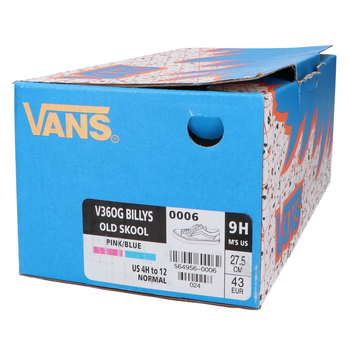 VANS バンズ 【新品同様】564956-0006 V36OG BILLYS OLD SKOOL ビリーズ オールドスクール シューズ US9H