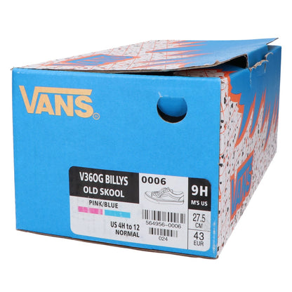 VANS バンズ 【新品同様】564956-0006 V36OG BILLYS OLD SKOOL ビリーズ オールドスクール シューズ US9H