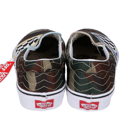 VANS バンズ 【新品同様】VN0A38F7VMC CLASSIC SLIP-ON Mixed Quilting クラシック スリッポン ミックス キルティング シューズ US9.5