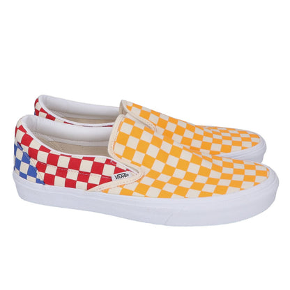 VANS バンズ 【新品同様】VN0A38F7VLV CLASSIC SLIP-ON Checkerboard クラシック スリッポン チェッカーボード シューズ US9.5