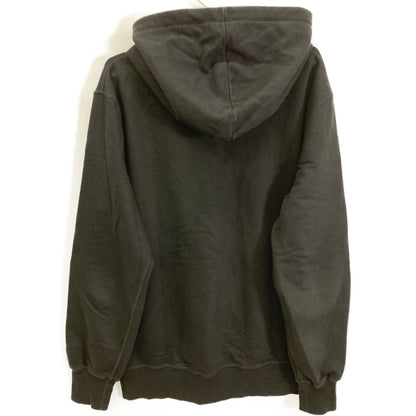 Alexander McQueen アレキサンダーマックイーン ﾌﾞﾗｯｸ 23年 688715QTAAB ﾍﾟｲﾝﾄﾛｺﾞ ﾌﾟﾙｵｰﾊﾞｰﾌｰﾃﾞｨ トップス M