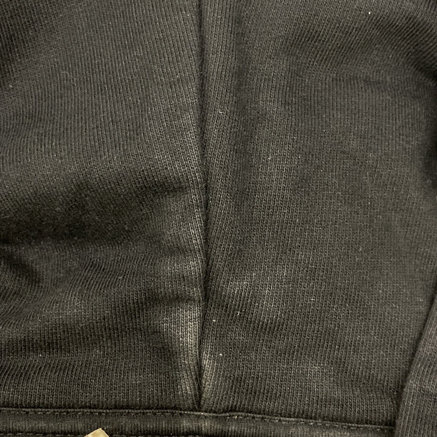 Alexander McQueen アレキサンダーマックイーン ﾌﾞﾗｯｸ 23年 688715QTAAB ﾍﾟｲﾝﾄﾛｺﾞ ﾌﾟﾙｵｰﾊﾞｰﾌｰﾃﾞｨ トップス M