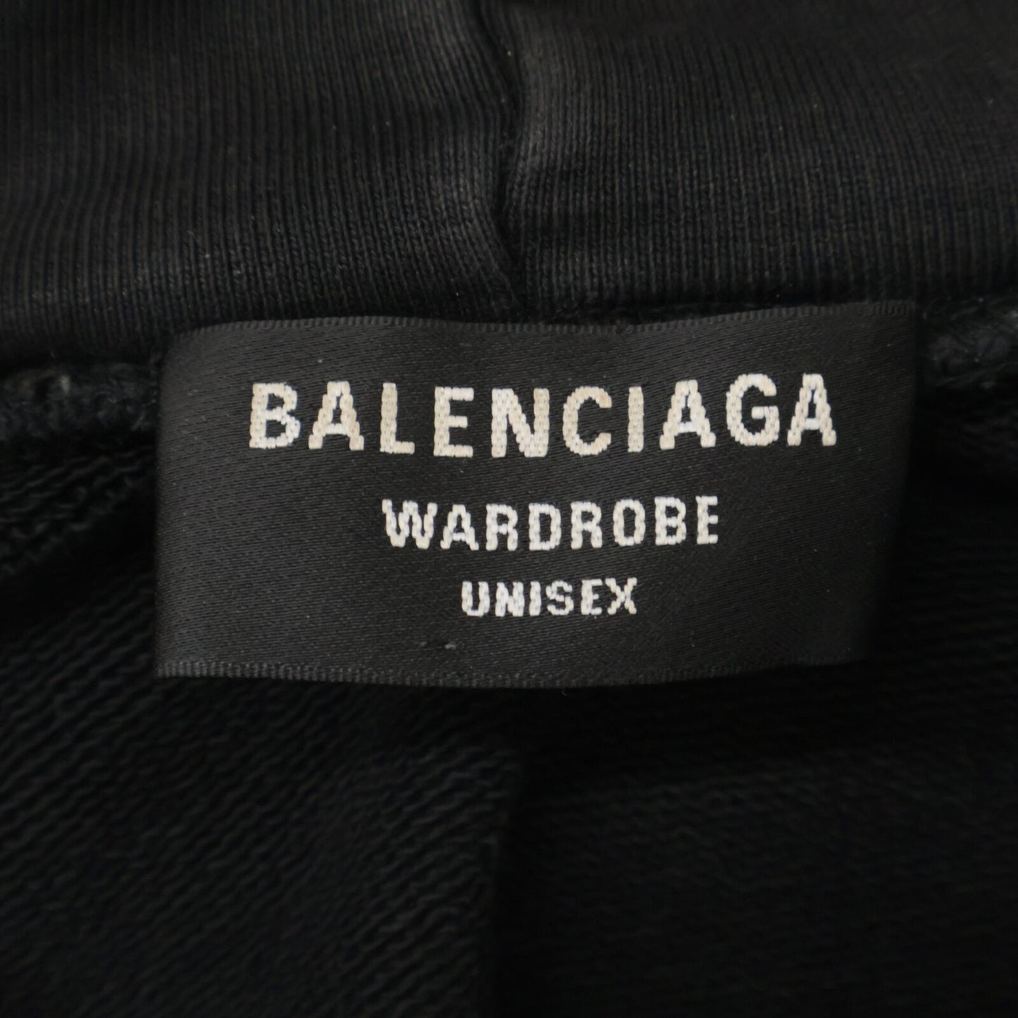 BALENCIAGA バレンシアガ ﾁｬｺｰﾙ 21年 600583 TLVB8 ｺｯﾄﾝﾌｰﾃﾞｨ トップス XS