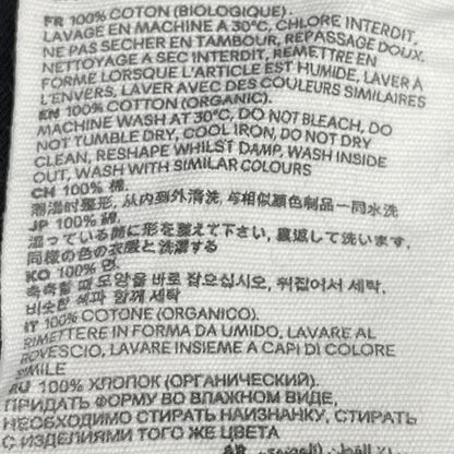 AMI PARIS アミパリス ﾌﾞﾗｯｸ 刺繍 Tｼｬﾂ トップス M