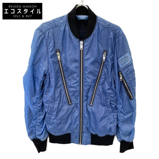 DIESEL ディーゼル ﾌﾞﾙｰ ﾅｲﾛﾝｼﾞｬｹｯﾄ ジャケット S