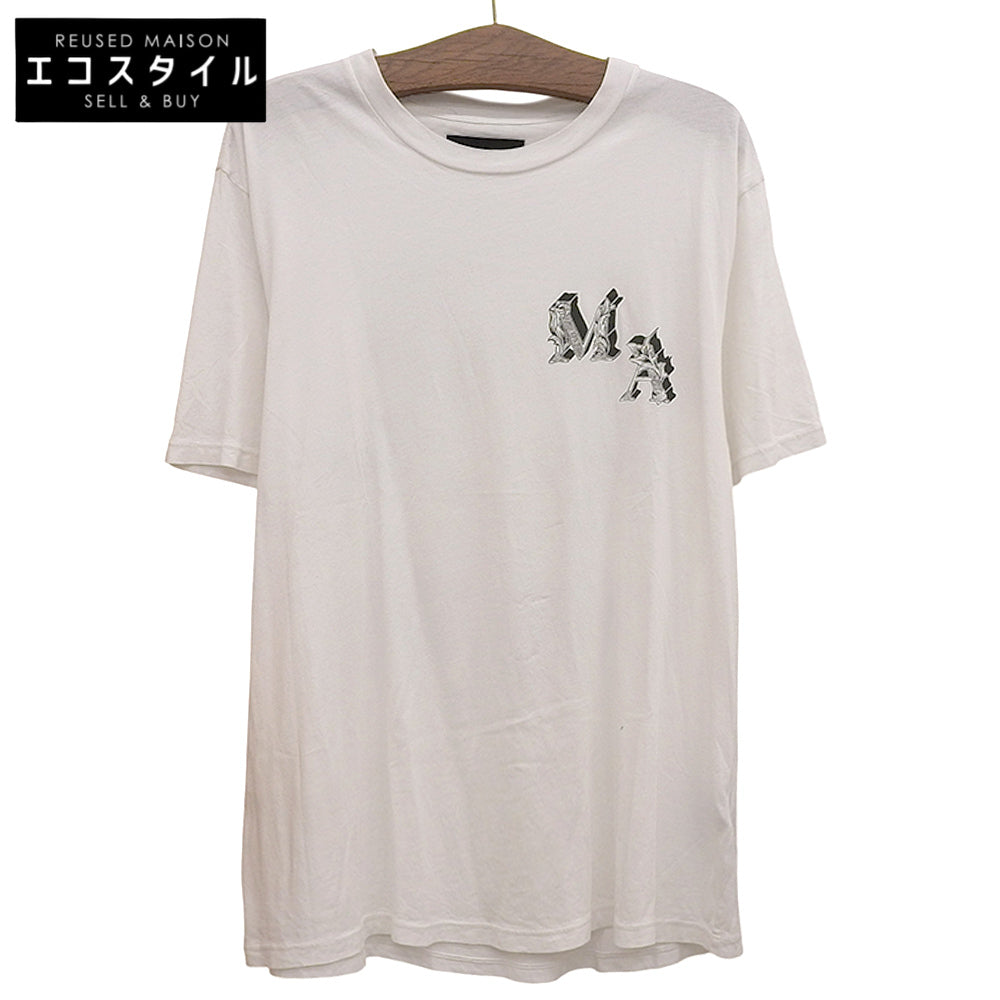 AMIRI アミリ エンジェルプリント クルーネック Tシャツ トップス メンズ ホワイト XL SRAMJYTE1024SMRCJSO トップス XL