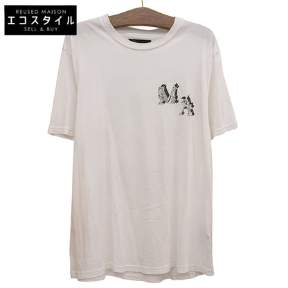 AMIRI アミリ エンジェルプリント クルーネック Tシャツ トップス メンズ ホワイト XL SRAMJYTE1024SMRCJSO トップス XL