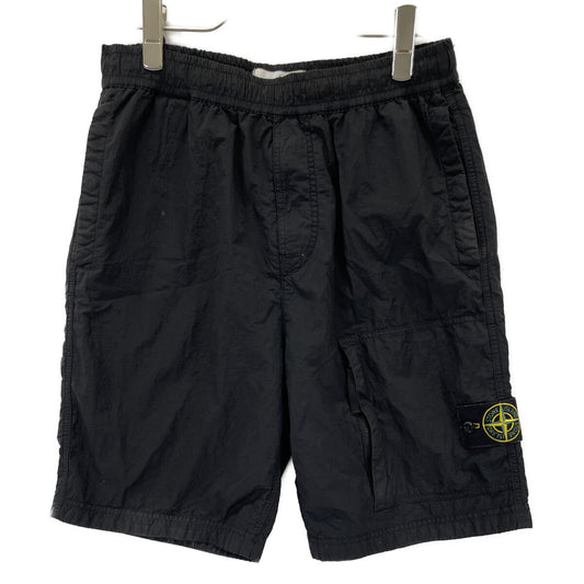 STONE ISLAND ストーンアイランド ﾌﾞﾗｯｸ 8115l0219 ﾅｲﾛﾝｼｮｰﾂ ボトムス 29