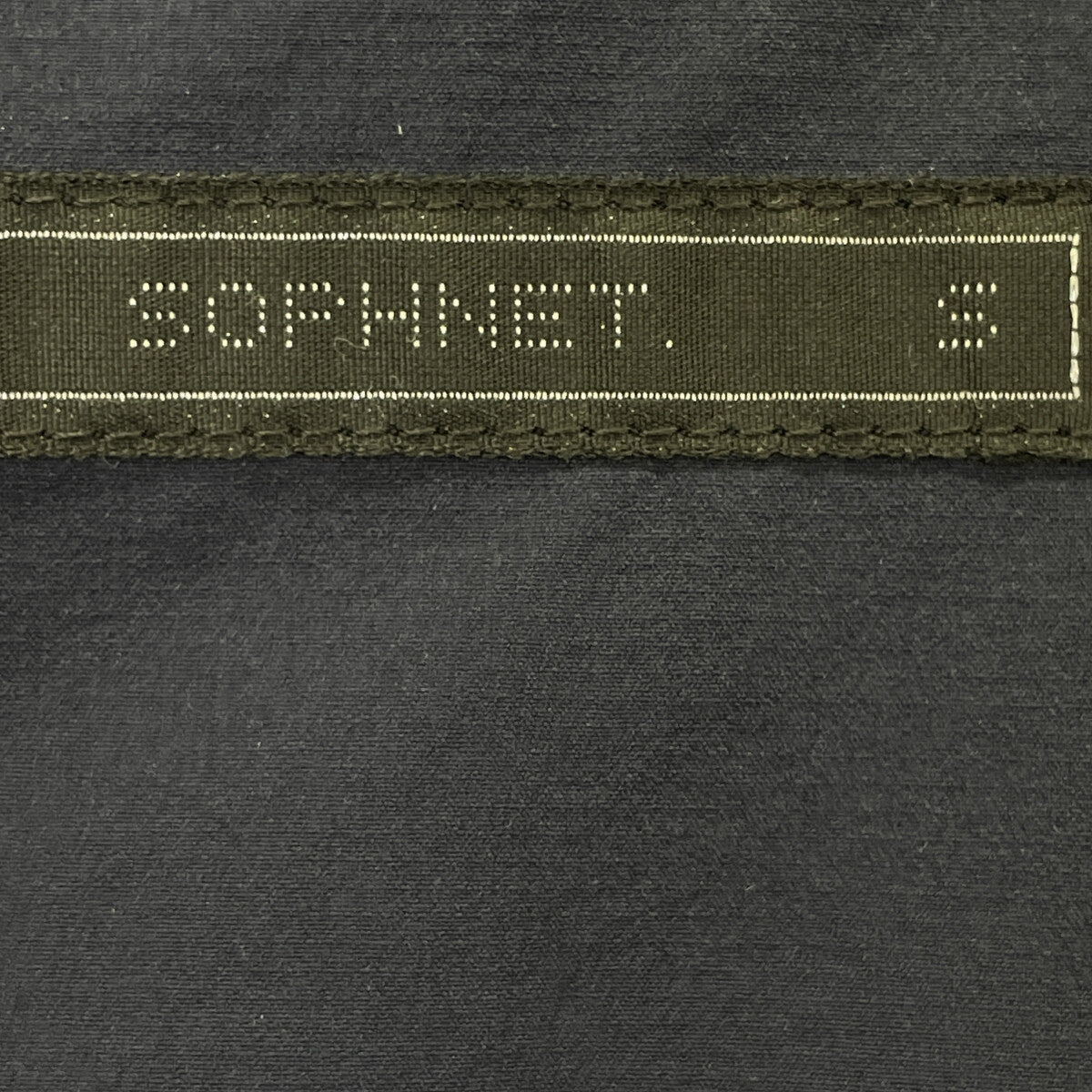 SOPHNET. ソフネット 242040 ﾈｲﾋﾞｰ STRETCH TECH長袖ｼｬﾂ トップス S