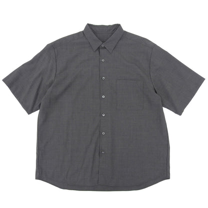 SOPHNET. ソフネット 美品 WOOL TROPICALバギーシャツ トップス メンズ グレー S 242033 トップス S