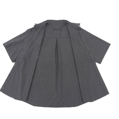 SOPHNET. ソフネット 美品 WOOL TROPICALバギーシャツ トップス メンズ グレー S 242033 トップス S