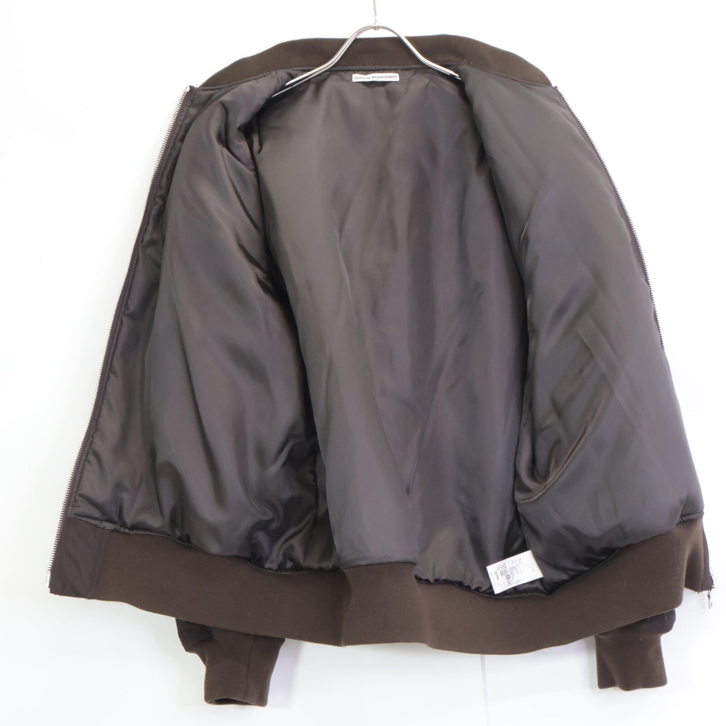 uniform experiment ユニフォームエクスペリメント 2420000 ﾌﾞﾗｳﾝ ﾀﾞﾌﾞﾙｼﾞｯﾌﾟ ﾌﾗｲﾄｼﾞｬｹｯﾄ ジャケット 3