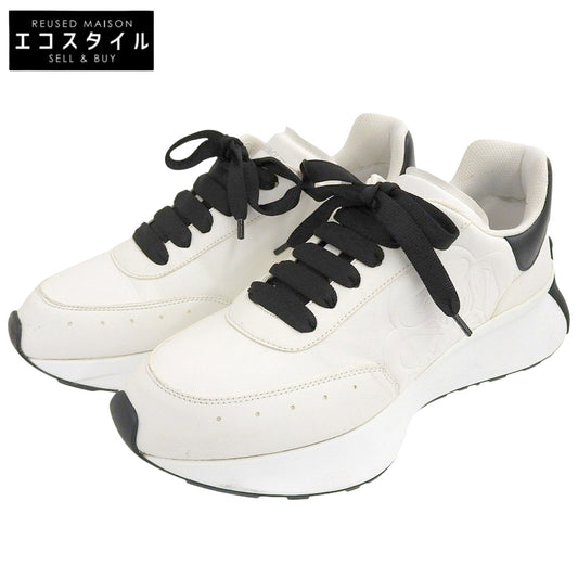 Alexander McQueen アレキサンダーマックイーン スプリントランナー スニーカー シューズ メンズ ホワイト×ブラック 688548 シューズ 43