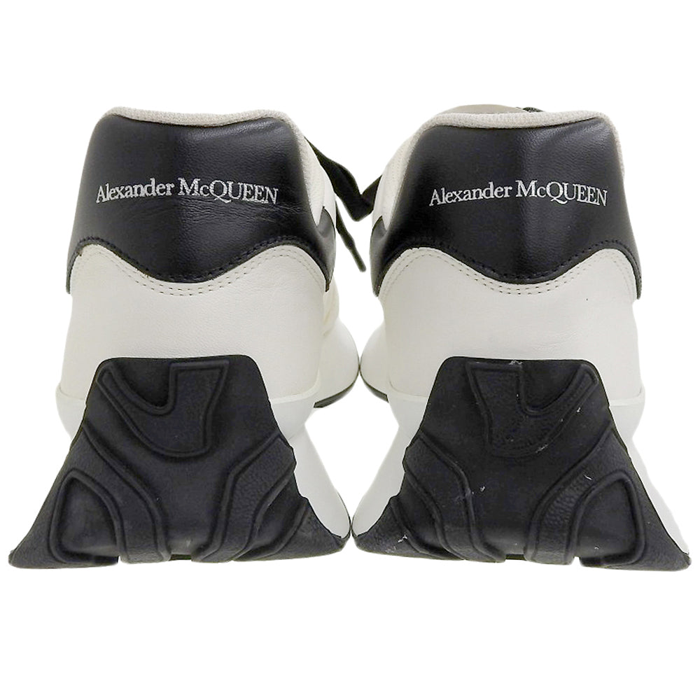 Alexander McQueen アレキサンダーマックイーン スプリントランナー スニーカー シューズ メンズ ホワイト×ブラック 688548 シューズ 43