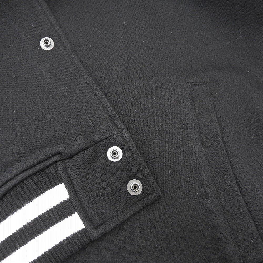 SOPHNET. ソフネット COMPACT DOUBLE KNIT SP LOGO VARSITY JACKET ジャケット メンズ 黒 ブラック M SOPH-242049 ジャケット M