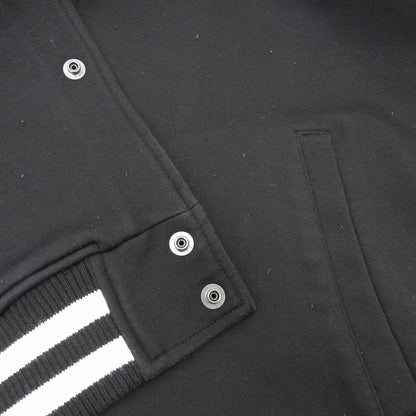 SOPHNET. ソフネット COMPACT DOUBLE KNIT SP LOGO VARSITY JACKET ジャケット メンズ 黒 ブラック M SOPH-242049 ジャケット M