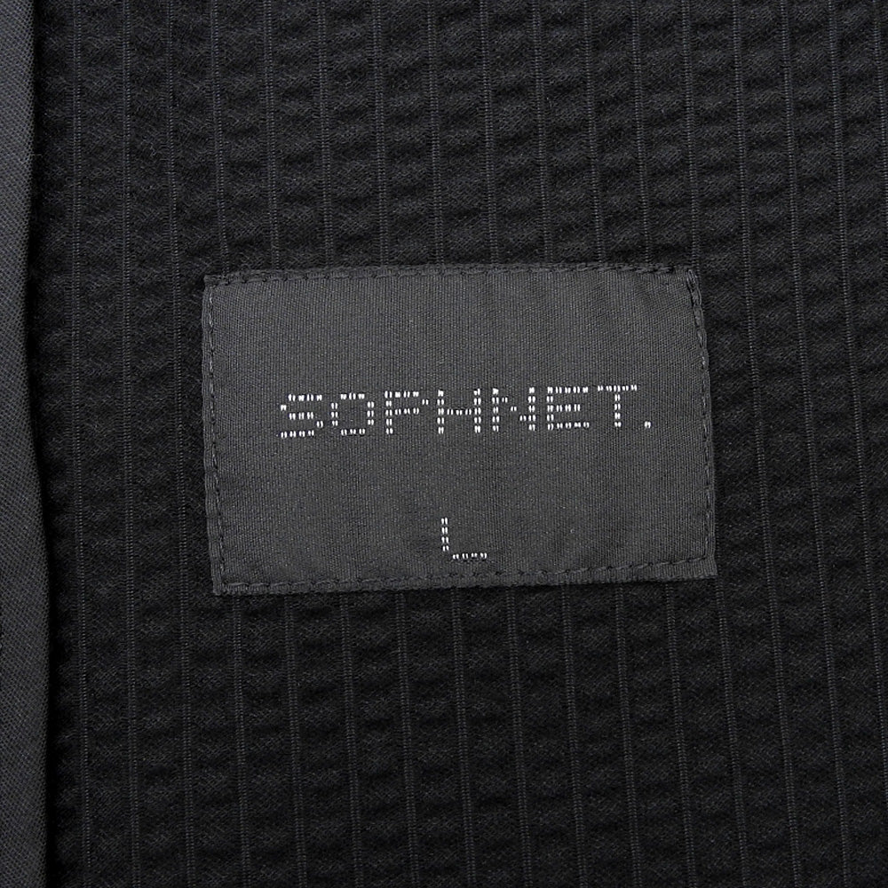 SOPHNET. ソフネット 美品 HIGH GAUGE WAVE JACKET ジャケット メンズ 黒 ブラック L SOPH-240029 ジャケット L