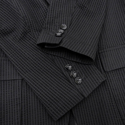 SOPHNET. ソフネット 美品 HIGH GAUGE WAVE JACKET ジャケット メンズ 黒 ブラック L SOPH-240029 ジャケット L