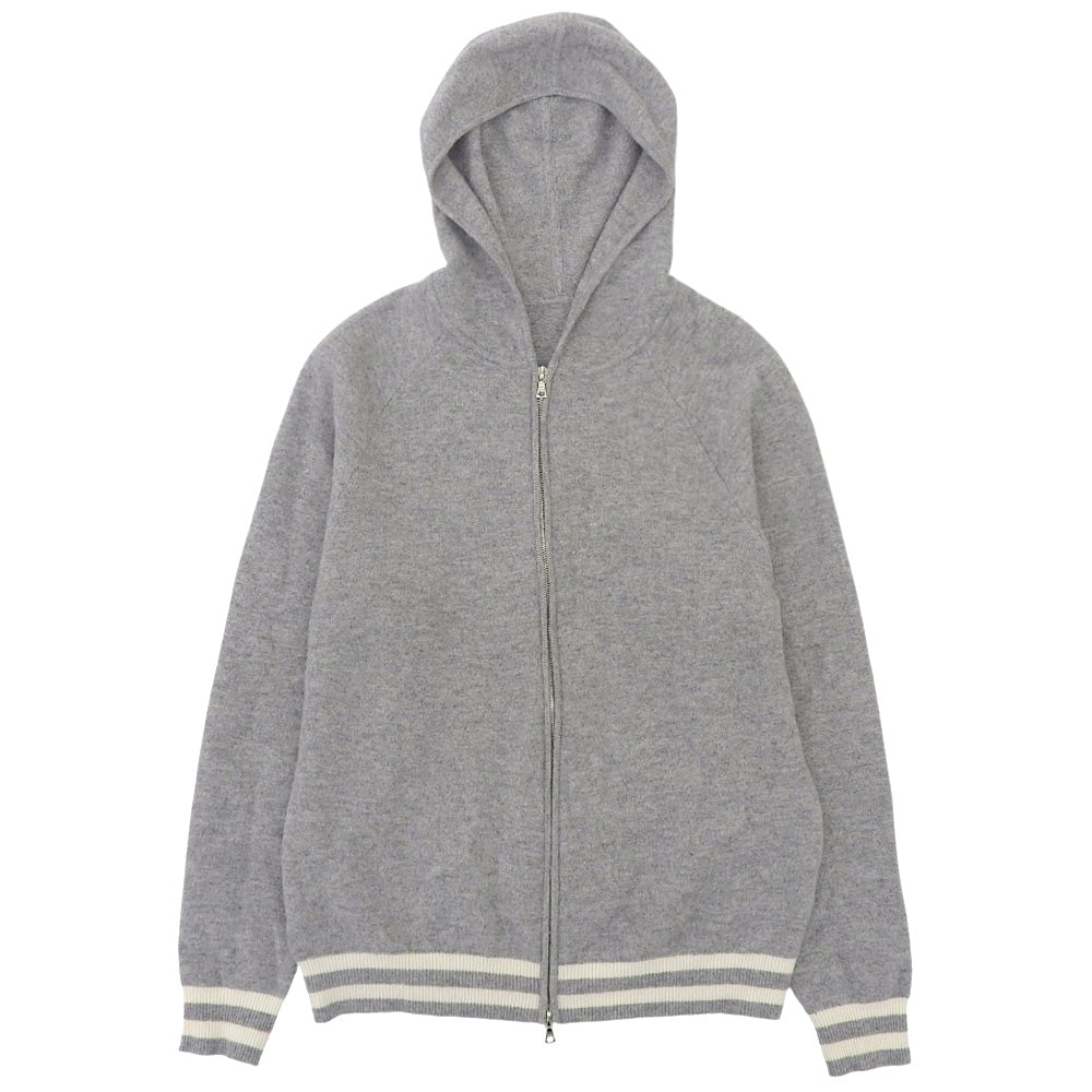 SOPHNET. ソフネット WOOL FLEECE ZIP UP HOODIE ウール トップス メンズ グレー L SOPH-242073 トップス L
