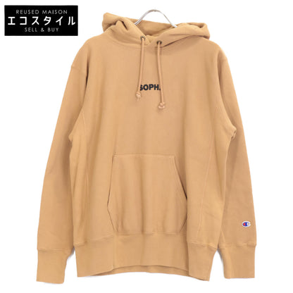 SOPHNET. ソフネット ×Champion SOPH-242118 ﾌﾞﾗｳﾝ REVERSE WEAVE HOODIE トップス M