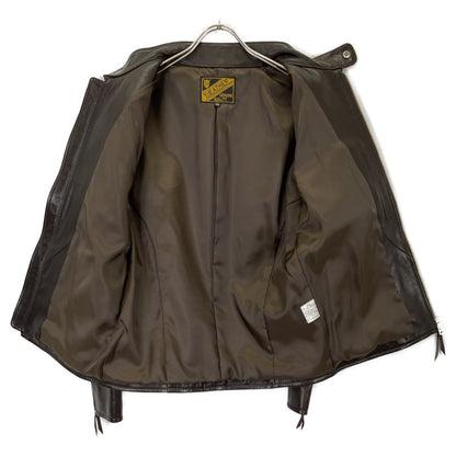 Y'2 LEATHER ワイツーレザー SR-41 シングルライダースジャケット ジャケット 38